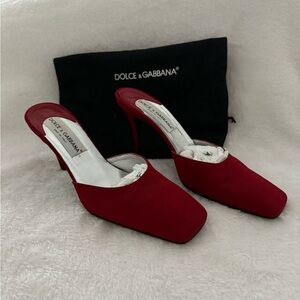 Dolce & Gabbana Women's Red Heels